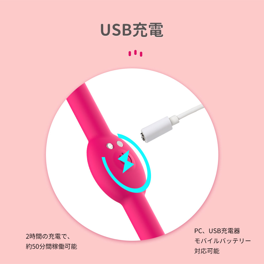 2点振動エッグ玩具 ダブルエッグで敏感な二点を激しく刺激