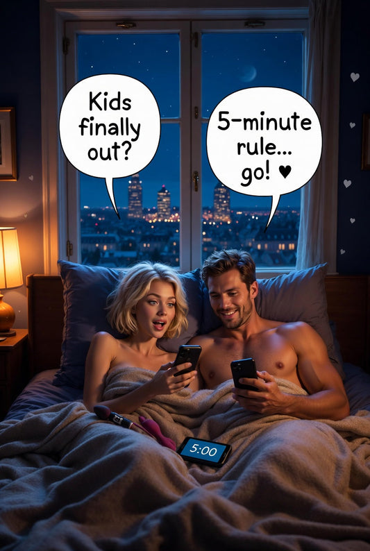 “Once the Kids Are Asleep, We Get Exactly 5 Minutes with Our Toys—and Sleep Like the Dead”