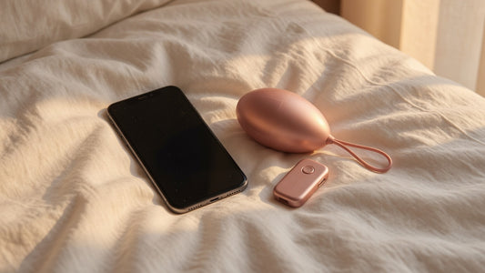 スマホと遠隔ローター。アプリ遠隔のイメージ