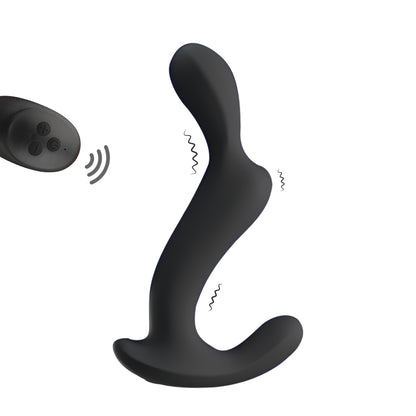 ロング三点振動マッサージャーPスポットを刺激する