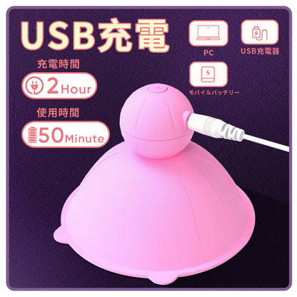 ロータリーニプルプレジャー（2個SET） 回転刺激、繊細な振動、敏感な部分を目覚めさせます