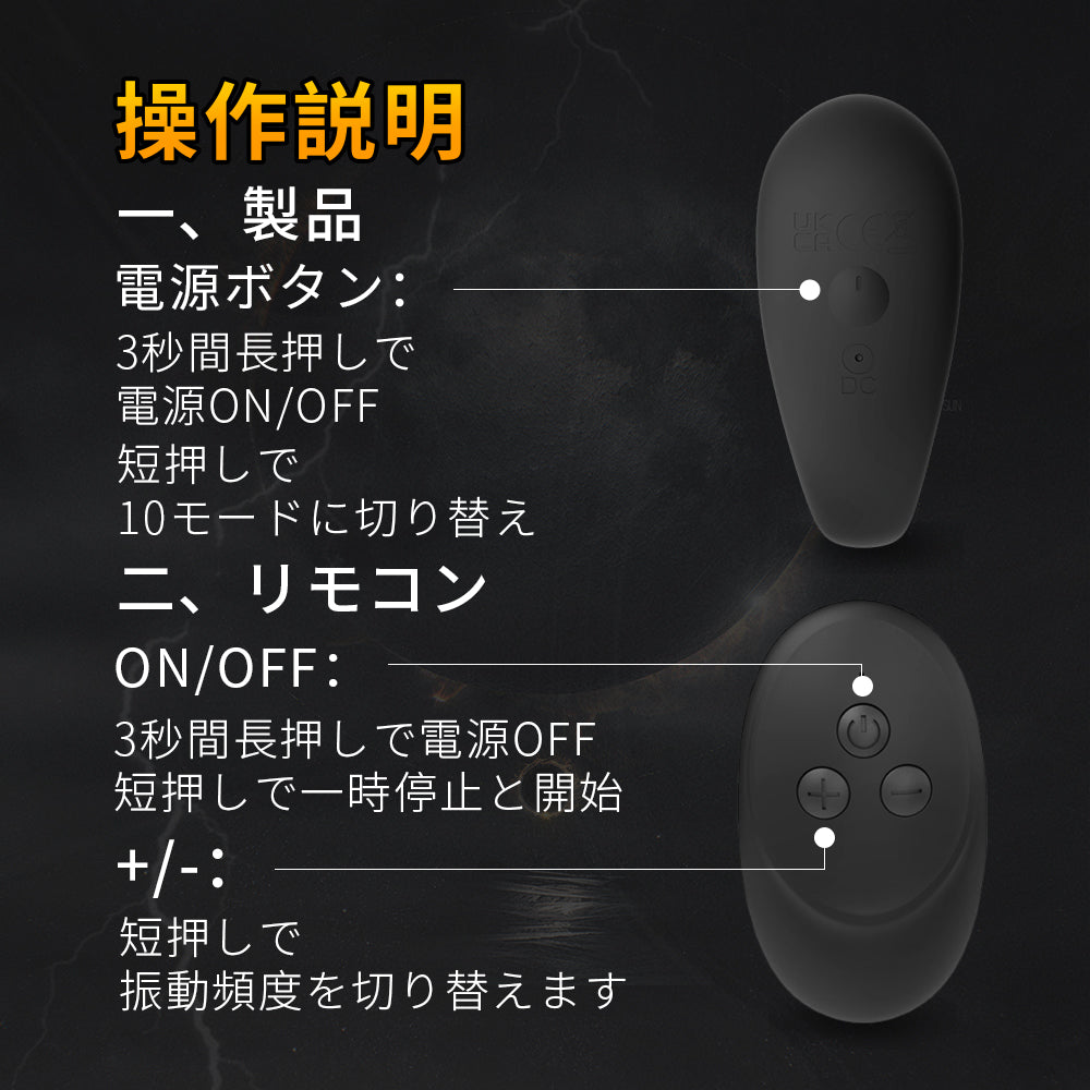 電気ショックアナルプラグ新しい感覚の快感デバイスです。