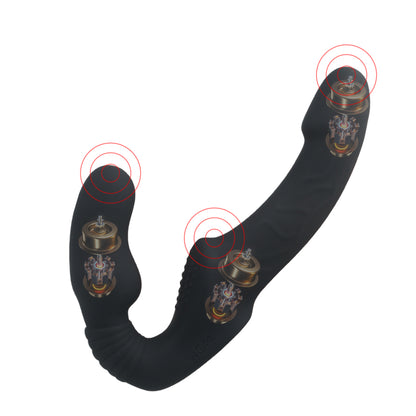 リキッドダブルドラゴン（ブラック）レズビアンが共に興奮の頂点にいく