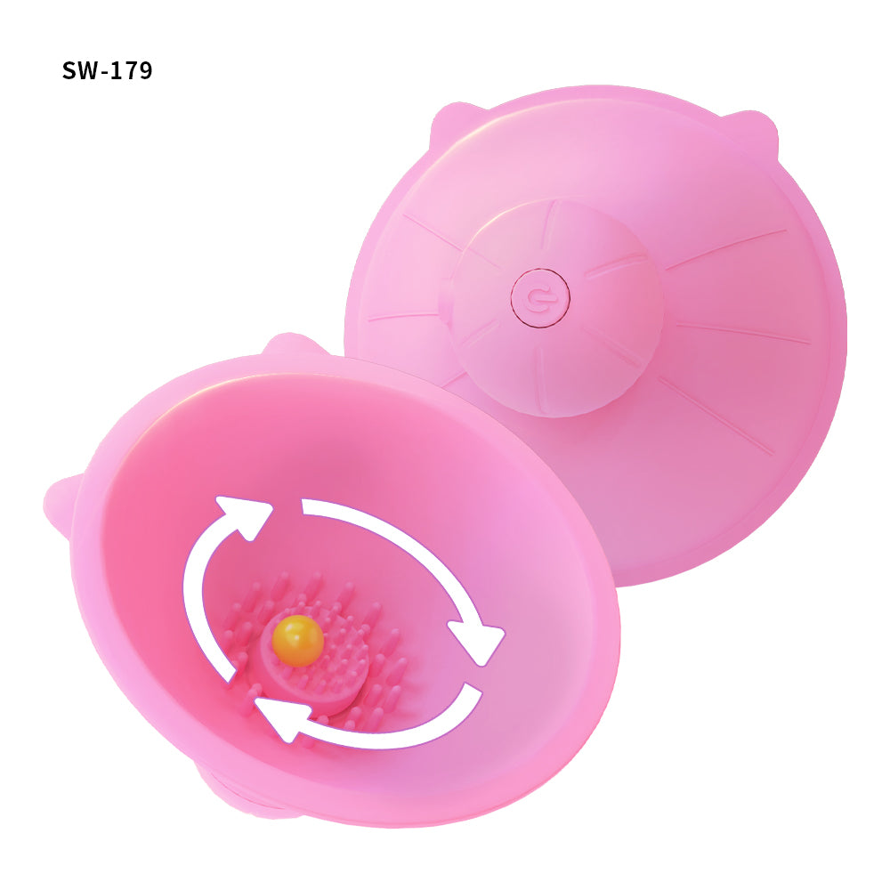 ロータリーニプルプレジャー（2個SET） 回転刺激、繊細な振動、敏感な部分を目覚めさせます