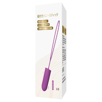 紐付きハニースティック強力な振動刺激で、体の敏感なポイントを直接攻撃し、乳房の振動、クリトリスマッサージ、Gスポットへの強力振動