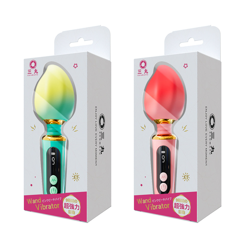 ピンクピーチバイブ360度回転し、広範囲のマッサージで快感が次々と押し寄せ、甘美な夢の世界へと誘います。