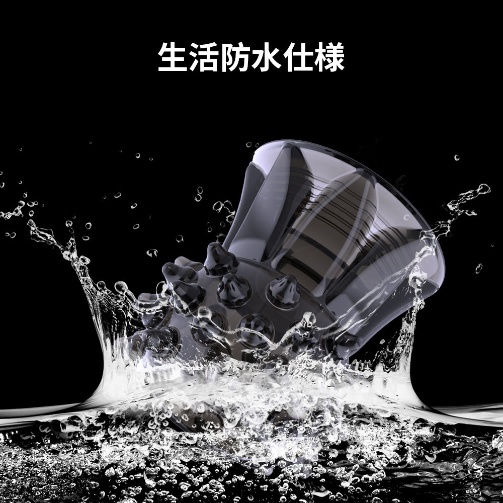 しこりクリング360°包み込む、物理的に亀頭の敏感度を下げますので,早漏防止にもなります