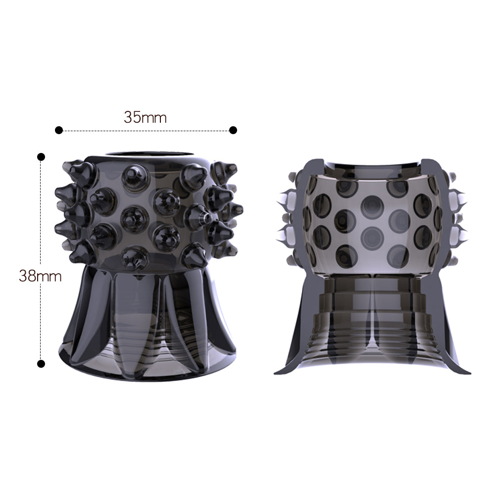 しこりクリング360°包み込む、物理的に亀頭の敏感度を下げますので,早漏防止にもなります