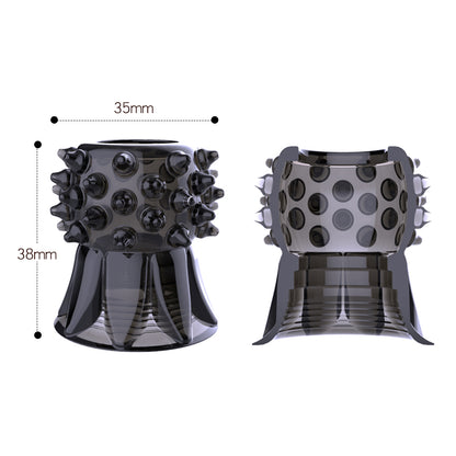 しこりクリング360°包み込む、物理的に亀頭の敏感度を下げますので,早漏防止にもなります