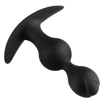 薔薇の形をしたボールアナルプラグ２個の内臓ボールが遠心力の原理で振動するためアナル内側をマッサージします