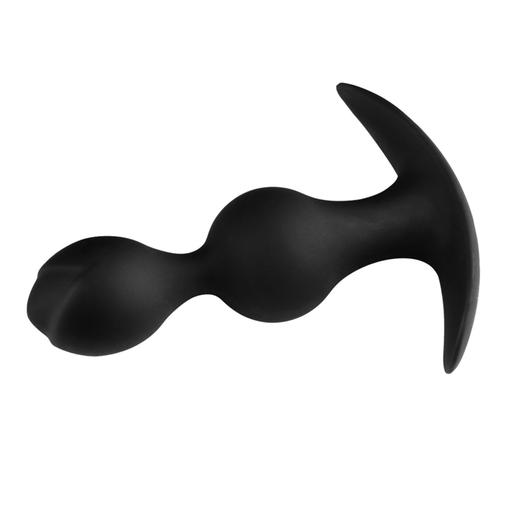 薔薇の形をしたボールアナルプラグ２個の内臓ボールが遠心力の原理で振動するためアナル内側をマッサージします