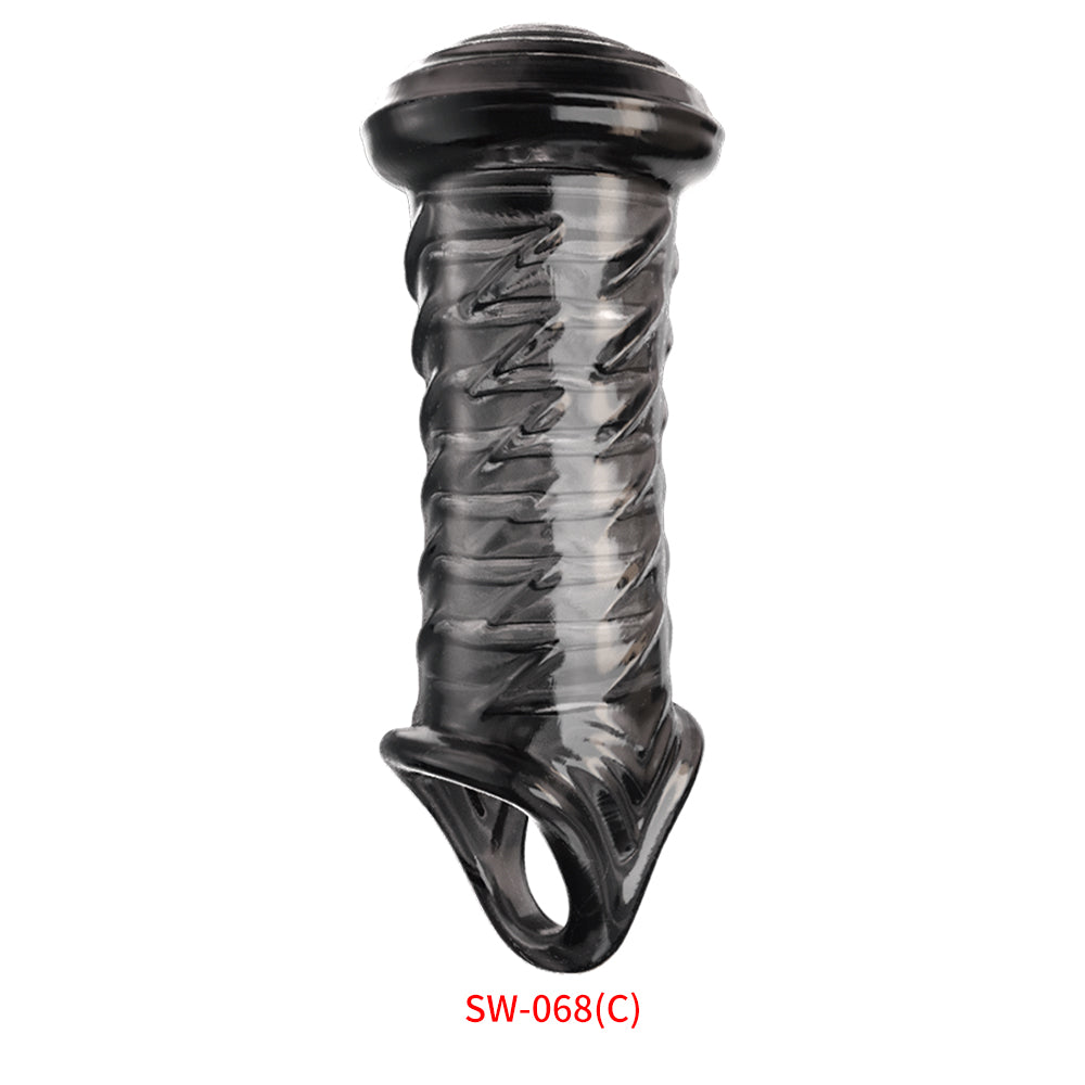 多様ペニスフルブーストサック（ウルフティース）ダブル精子束縛