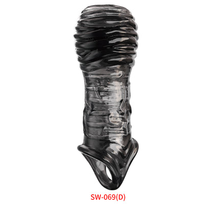 多様ペニスフルブーストサック（ウルフティース）ダブル精子束縛