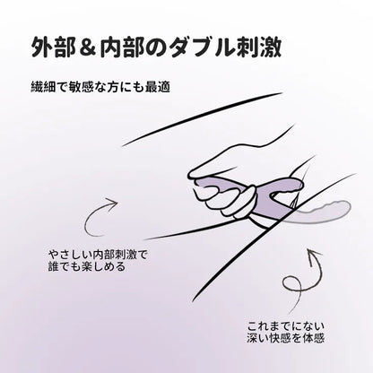 シシプラス２ 内外同時の細いラビット SVAKOM