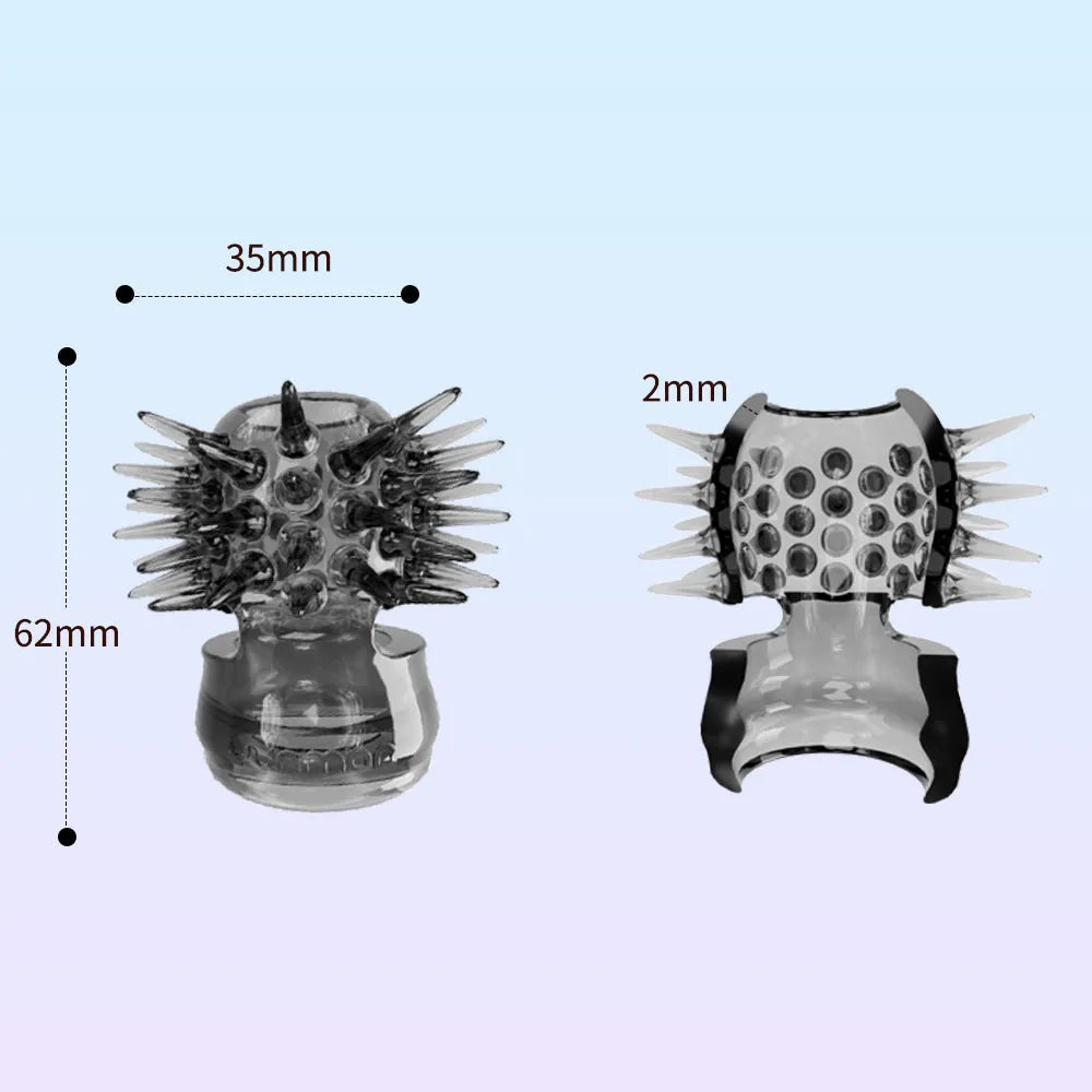 ハリネズミリング 360度 突起刺激 ペニスリング 太さ強化 サイズアップ感 1 360度 Minhodo