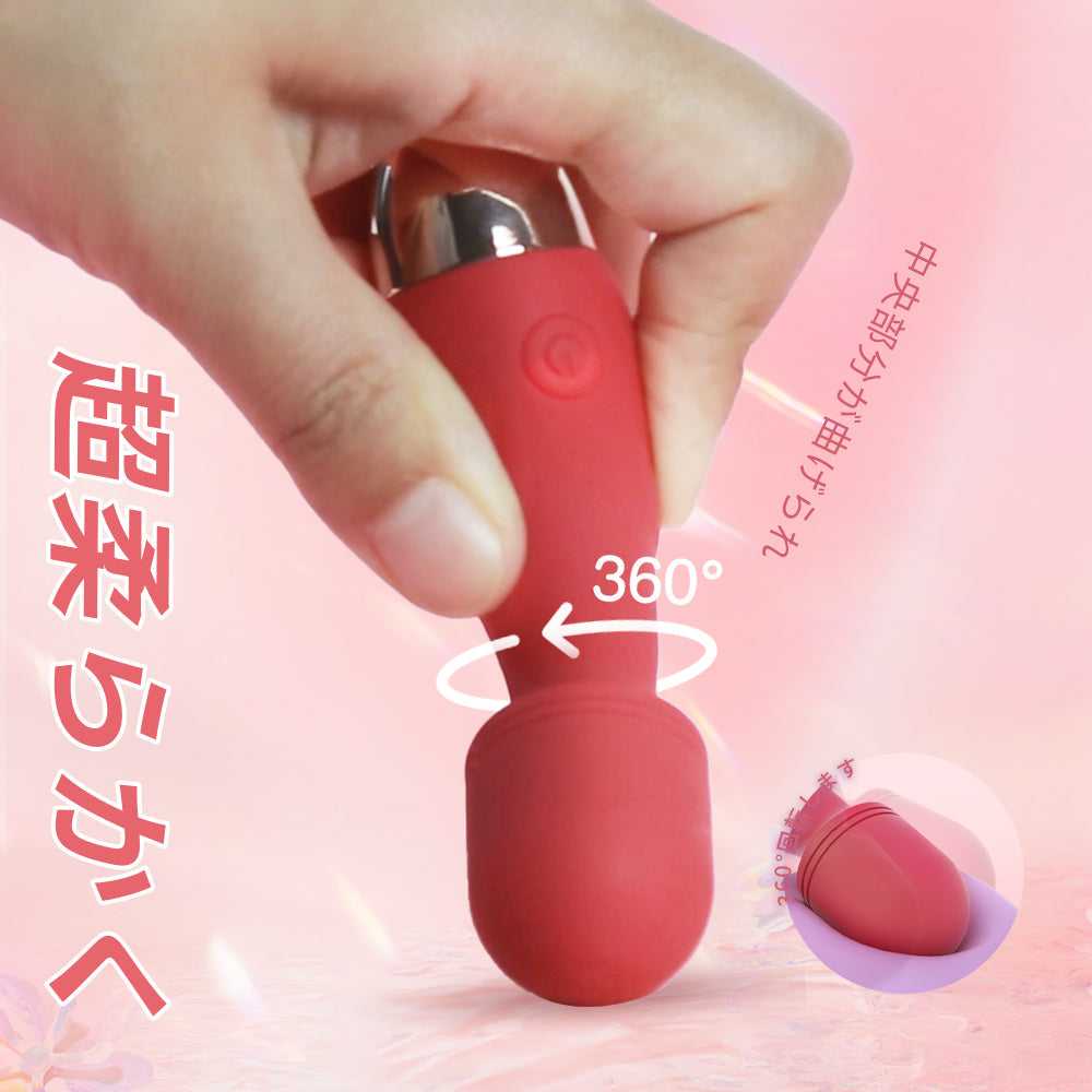ミニ電マ 18禁 ハンディマッサージャー 10種振動モード USB充電式 防水  ハンディマッサージャー Minhodo
