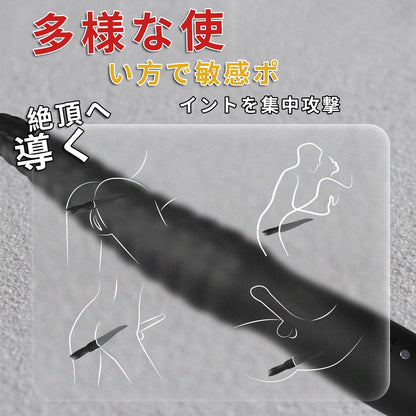 触手バイブ タコ足型 18禁 蠕動吸盤刺激 9種振動 LEDディスプレイ搭載 G タコ足型 Minhodo