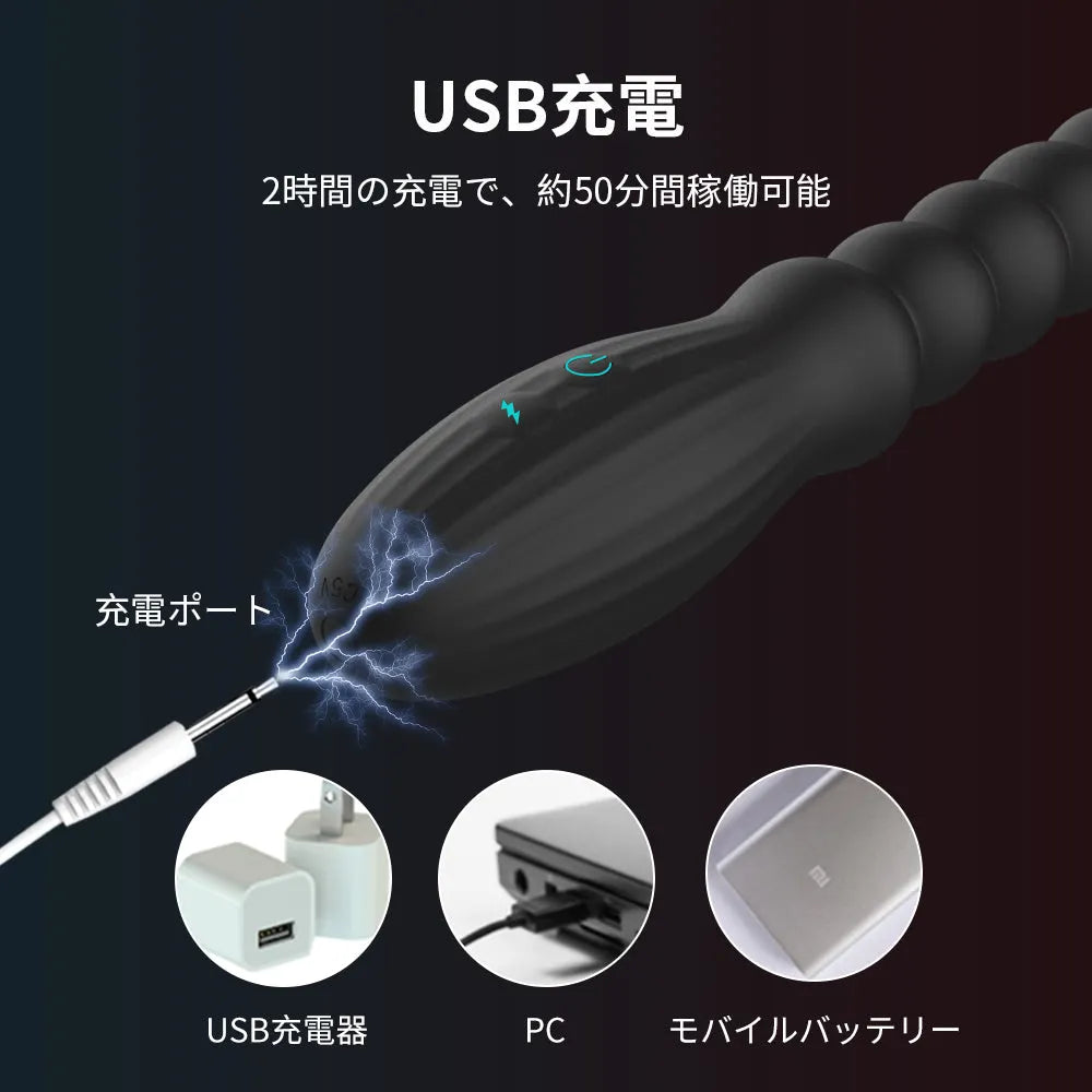 前立腺マッサージャー 強力振動 10種モード 18禁 アナル開発 Pスポット刺激 強力振動 Minhodo