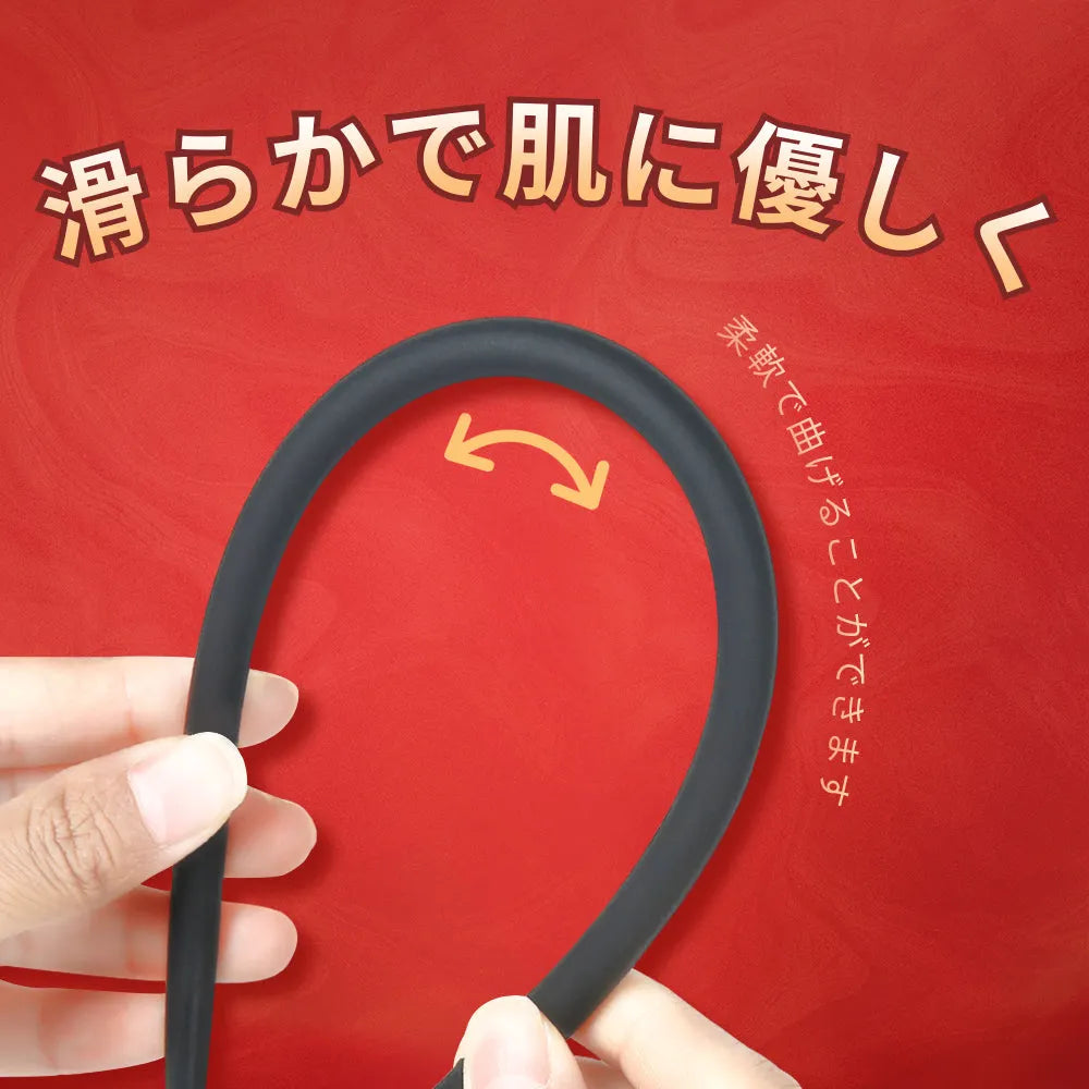 尿道プラグ 5個セット 吸盤付き 極長 尿道開発 螺旋テクスチャー 固体シリコン 5個セット Minhodo