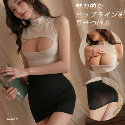 バスト露出の人妻スタイル 大人のおもちゃ