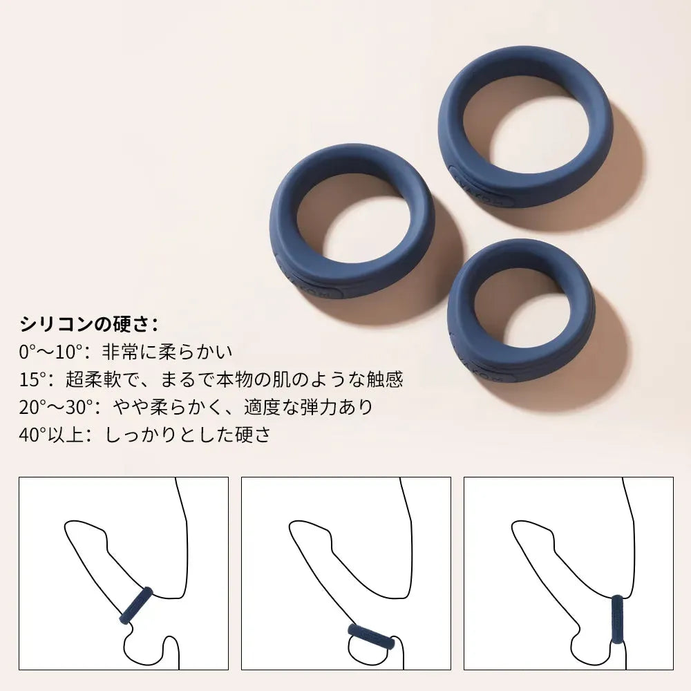 トリオー 3サイズコックリング SVAKOM